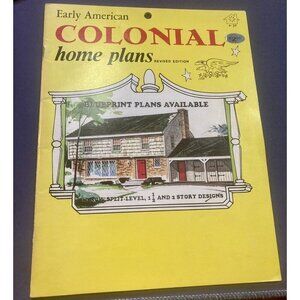 Colonial Home Design/Layouts Book